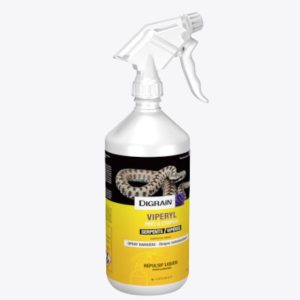 Le Viperyl est un répulsif liquide contre les serpents conçu pour éloigner efficacement les serpents de votre jardin ou de votre maison. Il est efficace contre tout type de serpents.